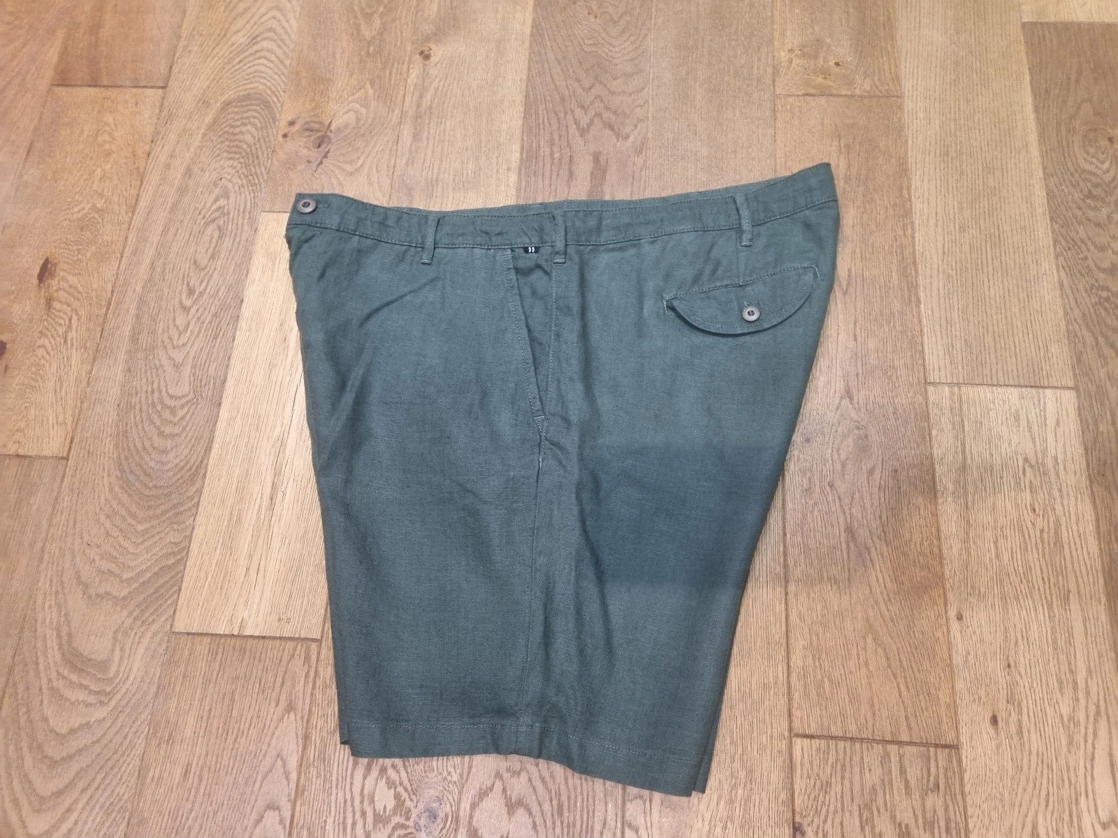 Nautica Men's Linen Green Shorts W40