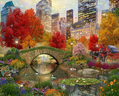 Springbok Central Park Paradise 500 Piece Jigsaw Puzzle