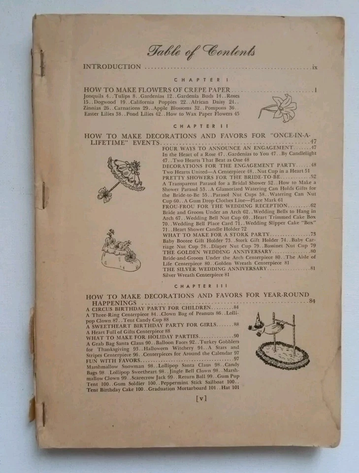 Vintage Shower Wedding Party Book Lot Ideas Decorations Games - Image 3 of 4