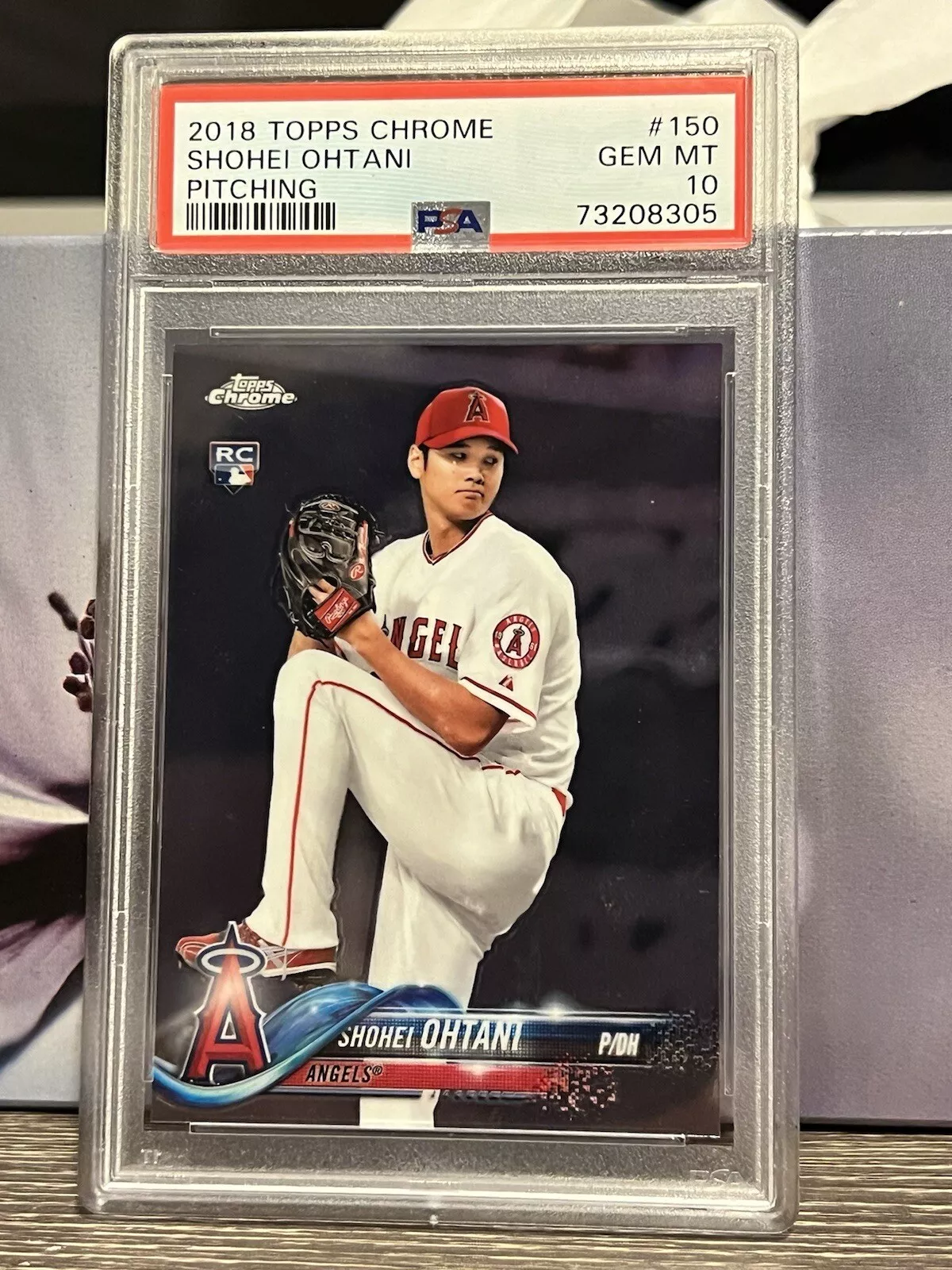 Shohei Ohtani trading card