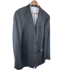 Tommy Hilfiger Wool Blazer Mens-46 Slim Fit All-Year Sport Jacket Black NEW