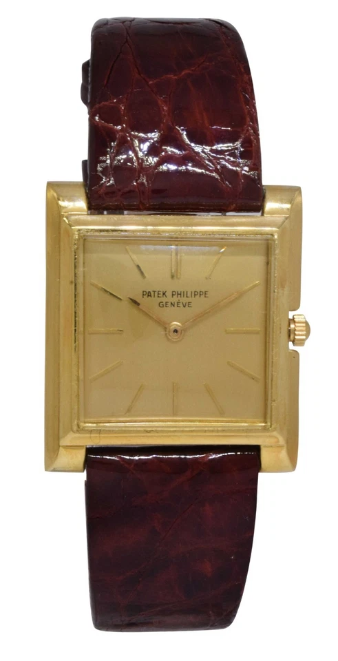 Reloj mecánico para hombre Patek Philippe vintage 2562 oro amarillo de 18 quilates 2562J Foto 2 de 4
