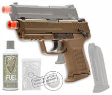 Umarex HK 45CT GBB Green Gas Blowback 6 mm Airsoft Pistol with Wearable4U Bundle