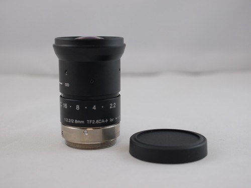 Fujinon CCTV TF2.8DA-8 2.8mm C-Mount Camera Lens, Cap, & Operation Manual - Picture 6 of 6