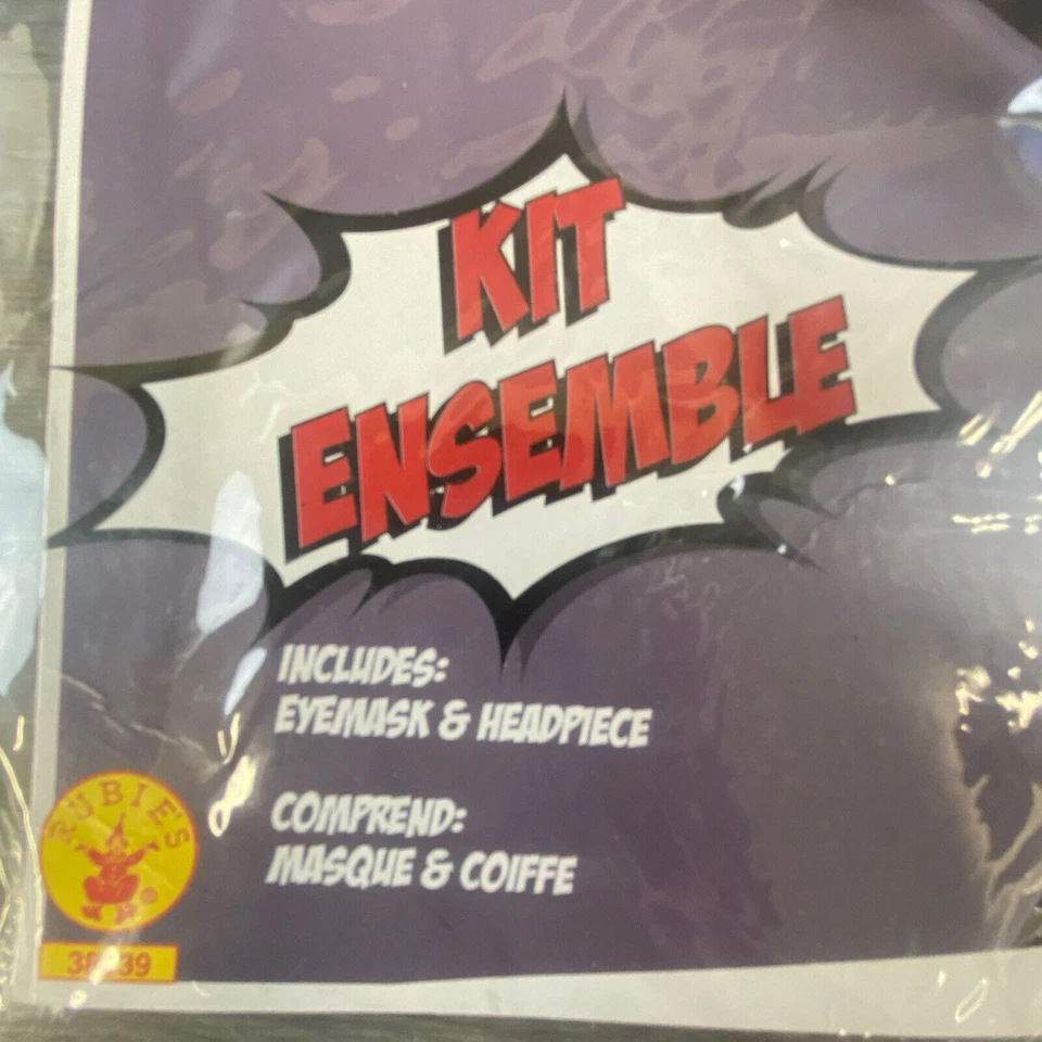 Harley Quinn Conjunto Kit Adulto Cosplay Halloween Disfraz Rubí Accesorio Foto 2 de 4