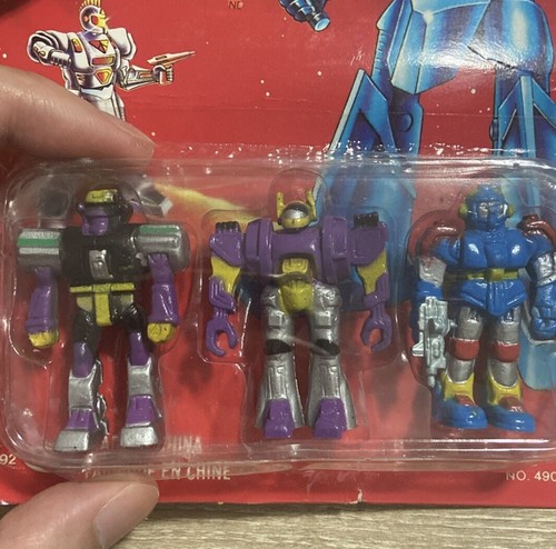 ROBOT WARRIOR 1992 Soma No 4903 Action Figures Set 3-Pack In Original Packaging - Picture 4 of 4