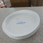 (4) Vintage Corning Ware Blue Cornflower P-309 Pie Plates Baking Serve Dish 9”