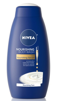 NIVEA Nourishing Care Body Wash with Nourishing Serum, 20 OZ 20 OZ, 1.4 lbs. It