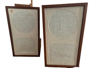 Acoustic Research AR 2A Vintage Loud Speakers SEQUENTIAL SERIAL NUMBERS!!