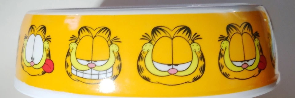 Garfield Cuenco para Perros Gato Cuenco Cachorro Gatito Mascotas Comida y Agua Cuencos -1 o 2 Disponibles Foto 3 de 4