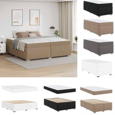Bettgestell mit Matratze zeitgem&auml;&szlig;es Bett raumerweiterung Holzwerkstoff vidaXL
