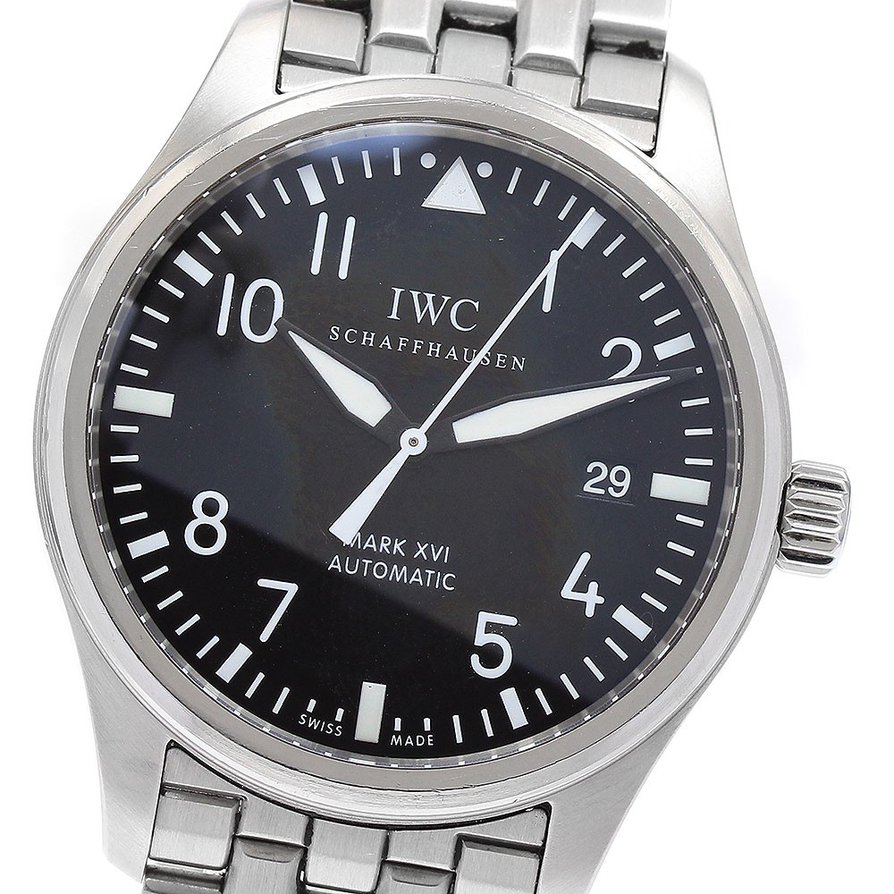 IWC SCHAFFHAUSEN Pilot Watch Mark XVI IW325504 Date Automatic