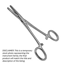2 pcs Lahey Hemostatic Forceps 5.5" Straight Stainless Steel XPRS OR Grade
