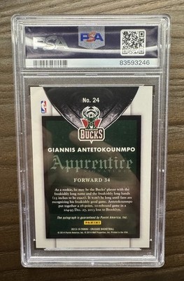 Giannis Antetokounmpo 2013-14 Panini Crusade Apprentice Rookie