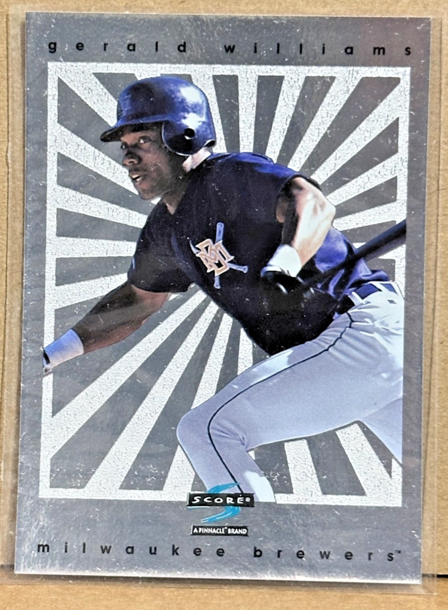 Gerald Williams 1997 Score Reserve Collection Etched Starburst #HR457 SP 1:2431