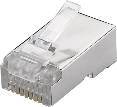 goobay RJ45 Stecker CAT 6 STP geschirmt