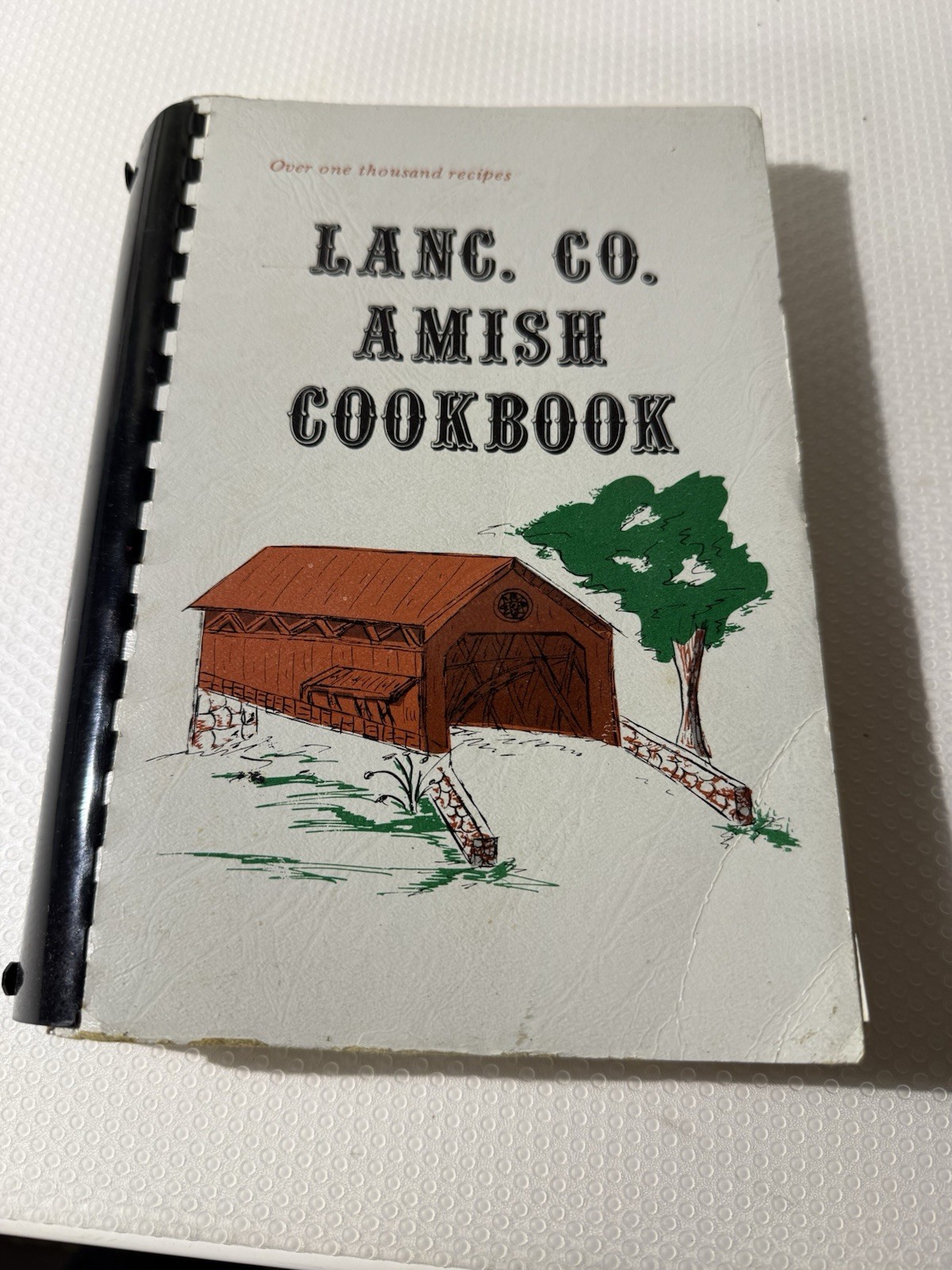 Lanc Co Amish Cookbook Over One Thousand Recipes Spiral Bound Vintage 1982-image