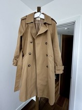 Sézane Scott Trench Coat Camel Size 36 – RRP £240”