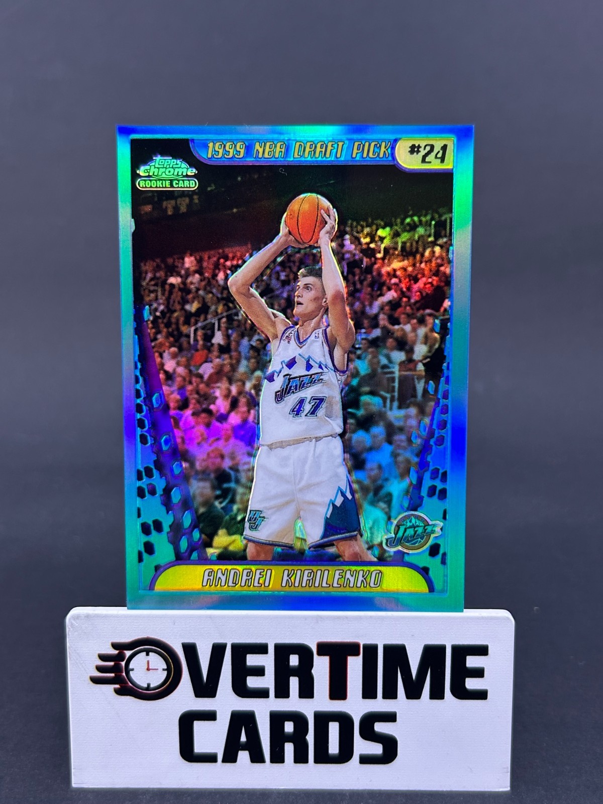 2001-02 Topps Chrome - Andrei Kirilenko #161 Refractor (RC)