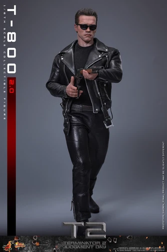 Hot Toys MMS795 Terminator 2 Judgment Day T800 2.0 Arnold Schwarzenegger Figure - Picture 5 of 8