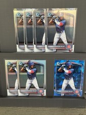 Jefferson Rojas Lot (7) 2025 Bowman Draft – Sapphire, Chrome & Refractors