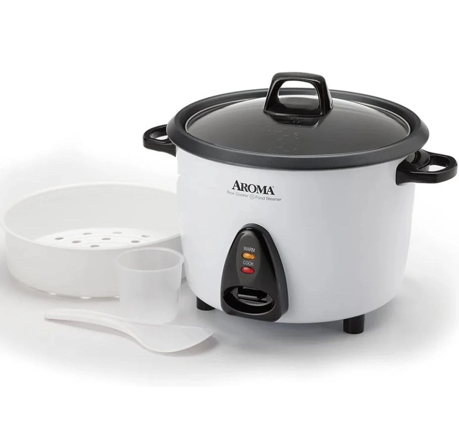 Aroma Housewares 20-Cup Rice Cooker & Food Steamer NEW