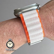 Apple Watch Alpine Loop Strap Band 42mm-49mm  Two tone Rugged Nylon Summit Style