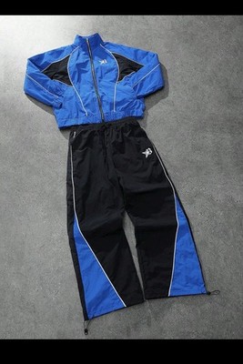 Y2K Style Farbblock Sport Set für Damen und Herren.