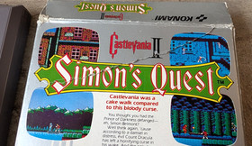 Castlevania II 2 Simon,s Quest -NES - Spiel - CIB - PAL B - Simons