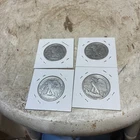 Four Walking Liberty 1/2 Dallors