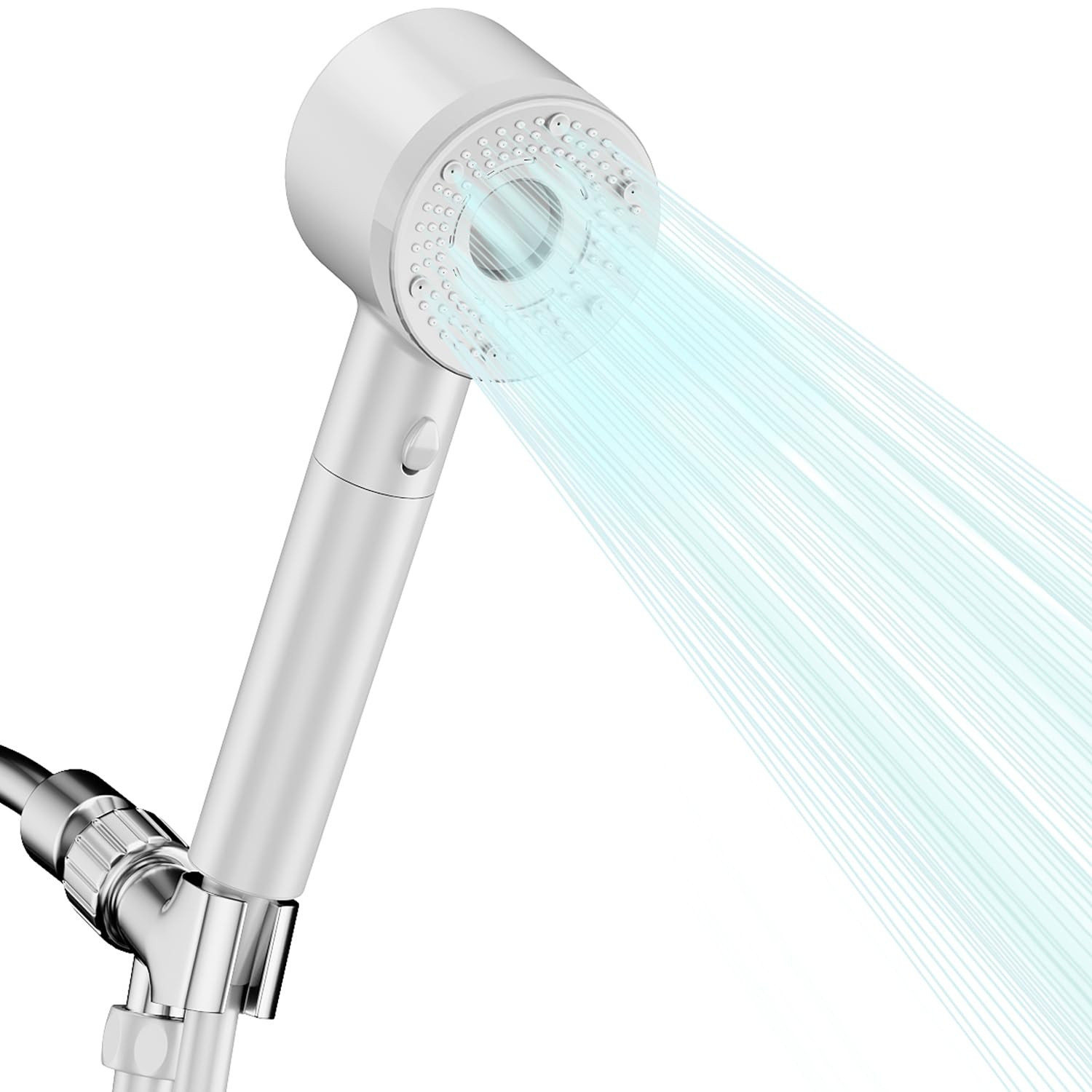 High Pressure Filtered Shower Head with Handheld and Multiple Spray Modes