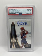 2024 Panini Select In Flight Signatures Charles Barkley  /35 Phoenix Suns