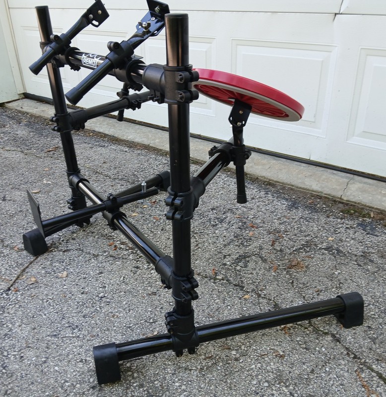 Vintage Remo Practice Rack Stand W/ 1 Pad