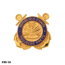 Haitian Military ~ Navy Pin ~ Haiti ~ N.S. Meyer ~ NEW