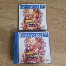 Marvel vs. Capcom 2  - SEGA Dreamcast  box case with manual no game