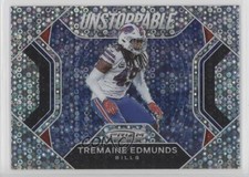 2020 Panini Prizm Unstoppable No Huddle Prizm Tremaine Edmunds #4 0b3