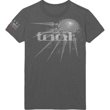 Tool T Shirt Spectre Spike Band Logo new Official Unisex Charcoal Grey
