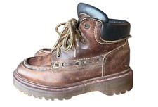 VTG Dr. Martens 8460 Chunky Platform Boots Womens US 6/6.5 UK 4 MiE Dr DM Doc