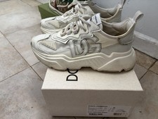 Dolce&Gabbana Daymaster SNK White Lace Up Low...