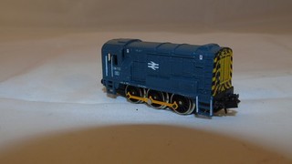 Boxed Graham Farish N gauge class 08 Diesel Shunter locomotive
