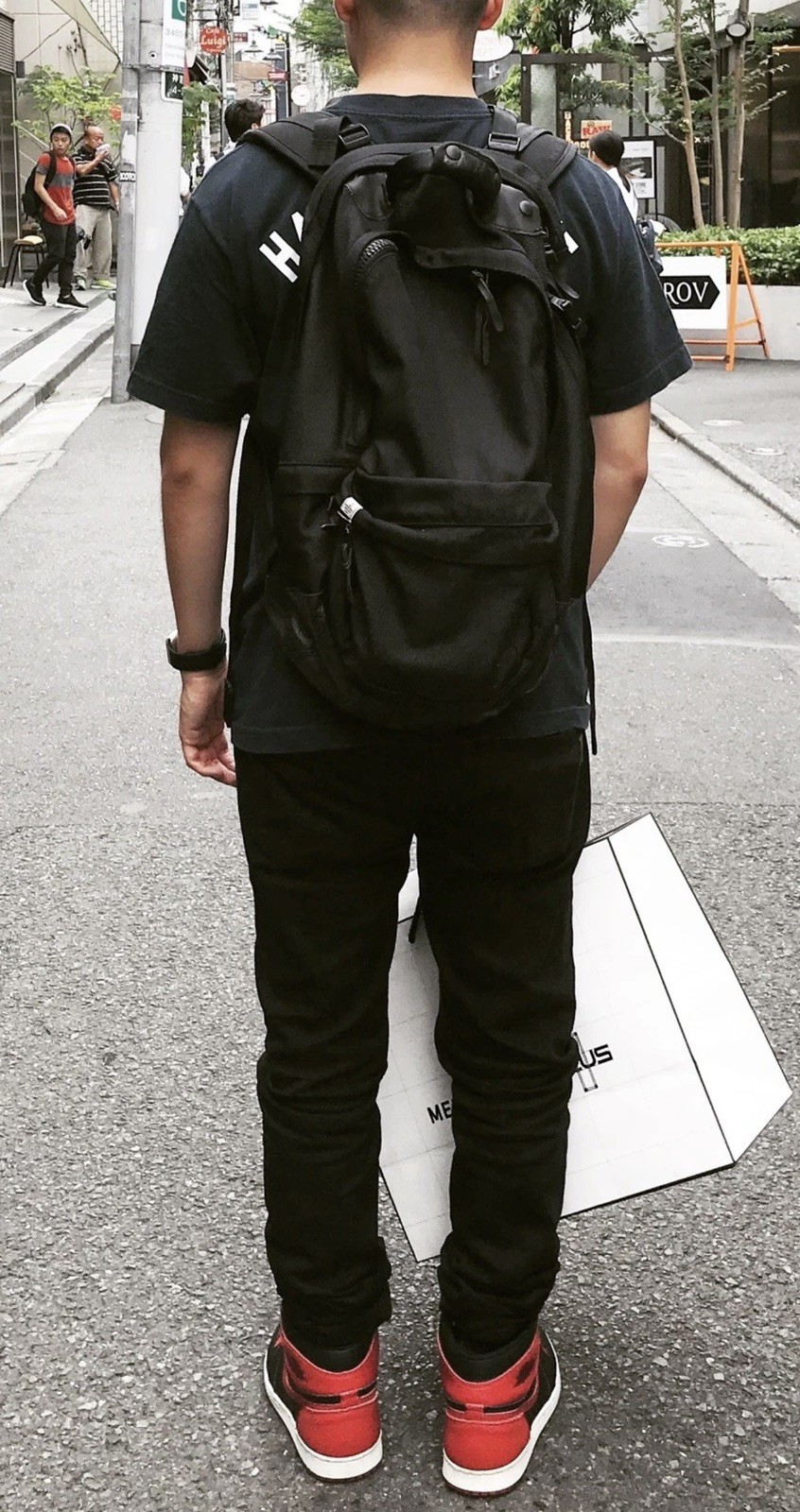 Visvim Ballistic 20L Backpack Black With Leather … - image 4