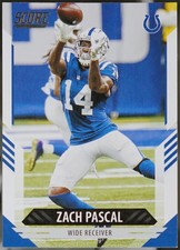 2021 Score #166 Zach Pascal Football VG