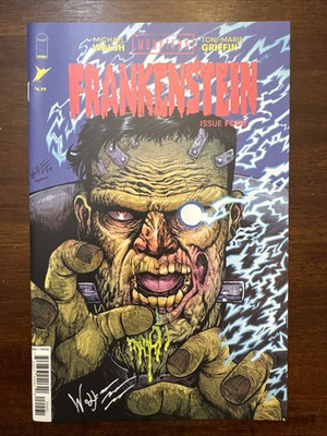 #ad #ad UNIVERSAL MONSTERS: FRANKENSTEIN #4 MARIA WOLF 1:75 VARIANT Signed W COA $69.00