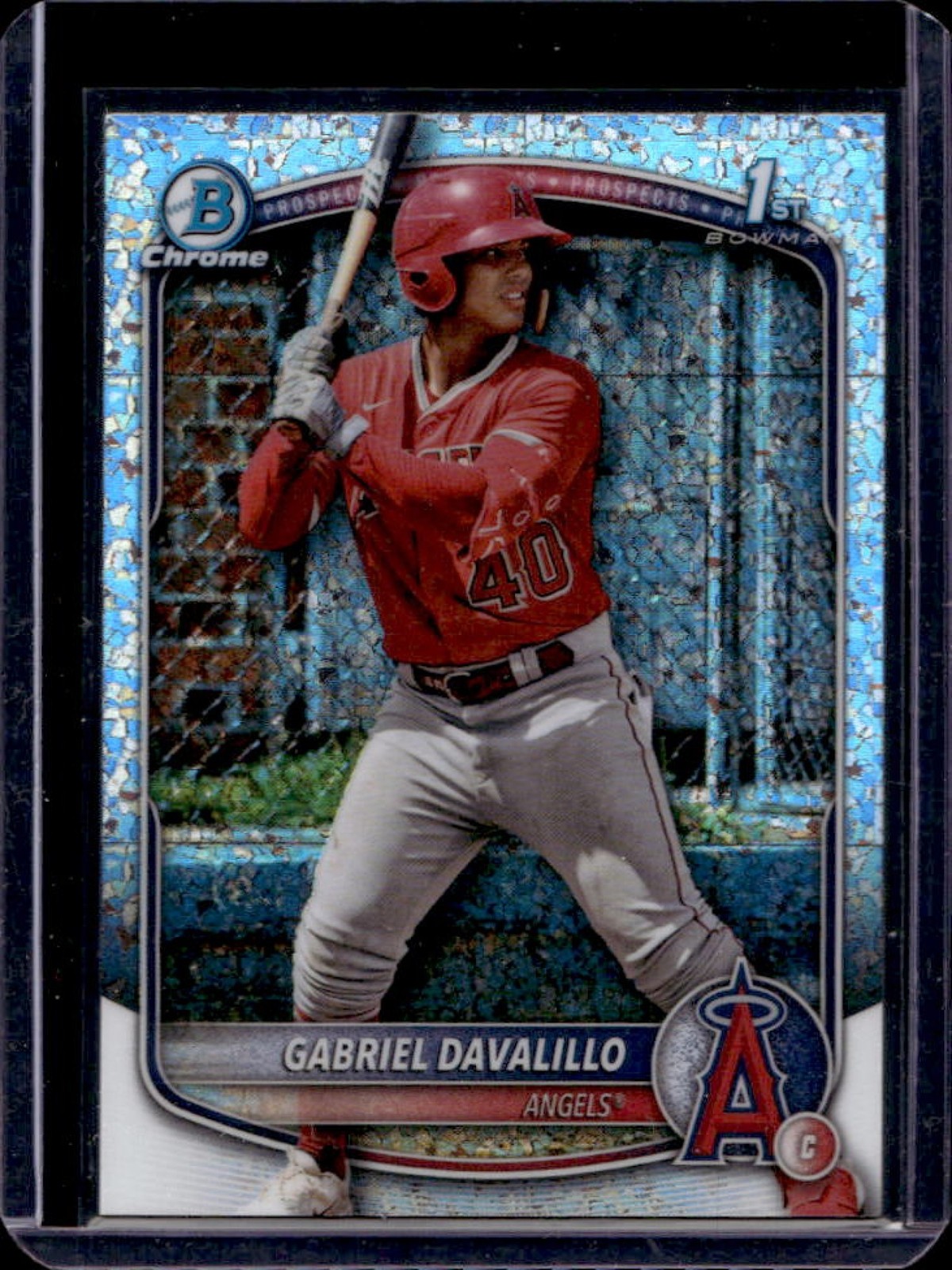 2025 Bowman Chrome Gabriel Davalillo Mini Diamonds Refractor 1st #BCP-178