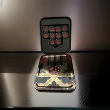 Games Workshop Warhammer The End Times Chaos Dice Khorne Tin  not sealed OOP 