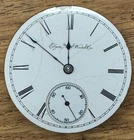 Antique Elgin National Watch Company Pocket Watch 46mm Watch, Working Movement