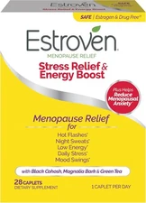 Estroven Stress Relief & Energy Boost for Menopause - 28 Ct. -... 