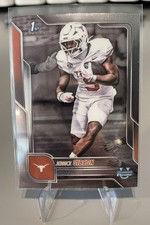 2025 Bowman U Chrome Jerrick Gibson Base Card #12 Texas 1st Bowman