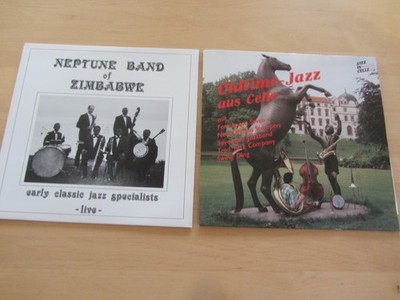 OLDTIME JAZZ aus Celle - NEPTUNE BAND of ZIMBABWE  - 2 LPs - Top Zustand