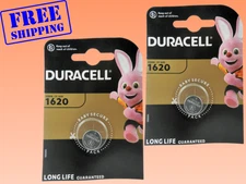 DURACELL CR1620 Lithium 3V Watch Battery (Exp 12/2035 )  2Pcs